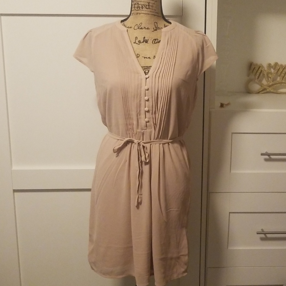 NWT H&M Pintucked Dress Size 4